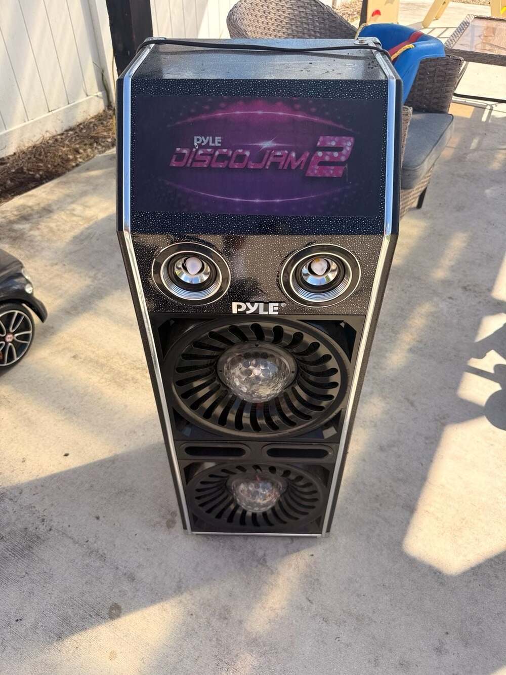 Pyle Disco Jam 2 Speaker System Black